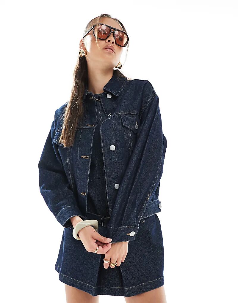 

Джинсовая куртка Cotton On 91 синего цвета Cotton:On, Синий, Джинсовая куртка Cotton On 91 синего цвета Cotton:On
