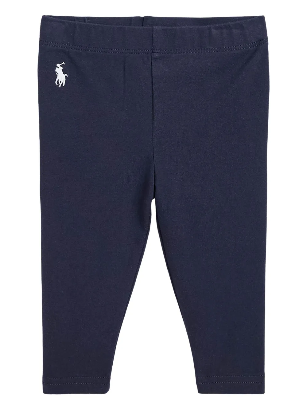 

Брюки с вышитым логотипом POLO RALPH LAUREN KIDS, синий