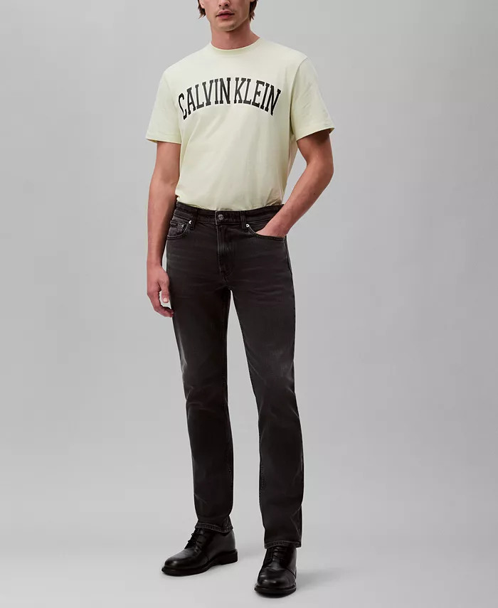 

Мужские узкие джинсы с эффектом стрейч Calvin Klein, черный