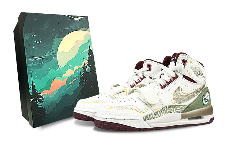 

Женские баскетбольные кроссовки Jordan Legacy 312 Vintage, White