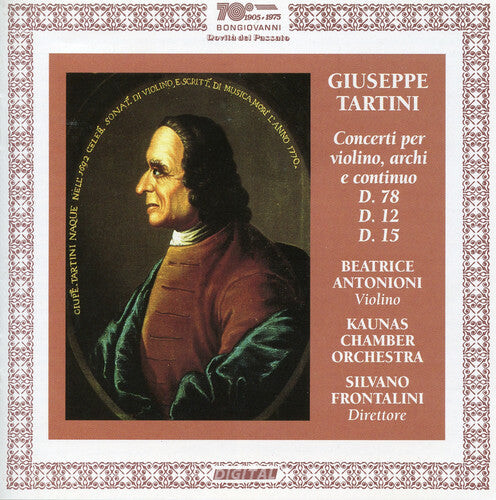 

CD диск Tartini / Frontalini / Kaunas Chamber Orchestra: Violin Concertos