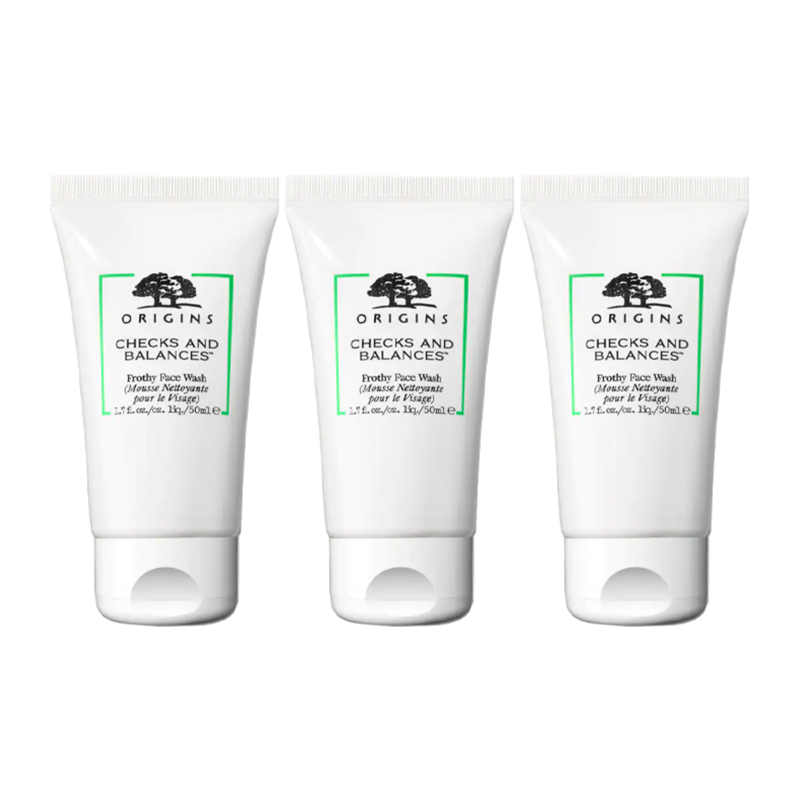 

YUEMUZHIYUAN Сбалансированная пенка для умывания в форме мусса, нежное очищающее молочко для лица, увлажняющее, регулирующее выработку кожного сала, очищающее, для снятия макияжа Origins, 50ml*3