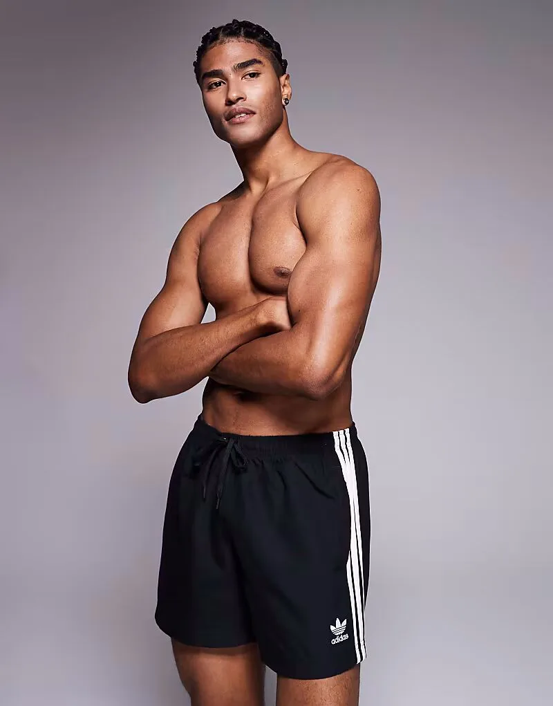 Плавки Adidas Originals Adicolor черного цвета