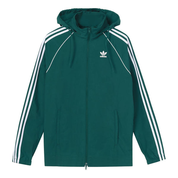 

Куртка Men's adidas originals Logo Colorblock Stripe Sports Jacket Green, мультиколор