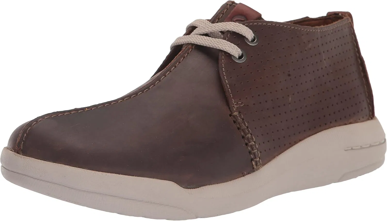 Мужские кроссовки Clarks Driftway Seam Trainers, Beeswax Leather.
