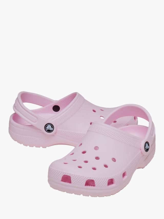 Детские классические клоги для малышей Crocs, Pink Milk — фото 4