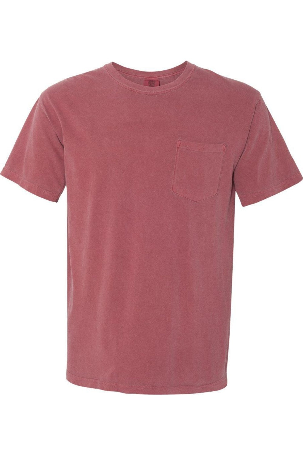 

Футболка Comfort Colors Garment-Dyed Heavyweight Pocket, цвет brick