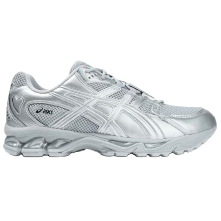 Кроссовки для бега KIMHEKIM x GEL Nimbus 10.1 унисекс Laser Silver Gray ASICS, серебряный — фото 4
