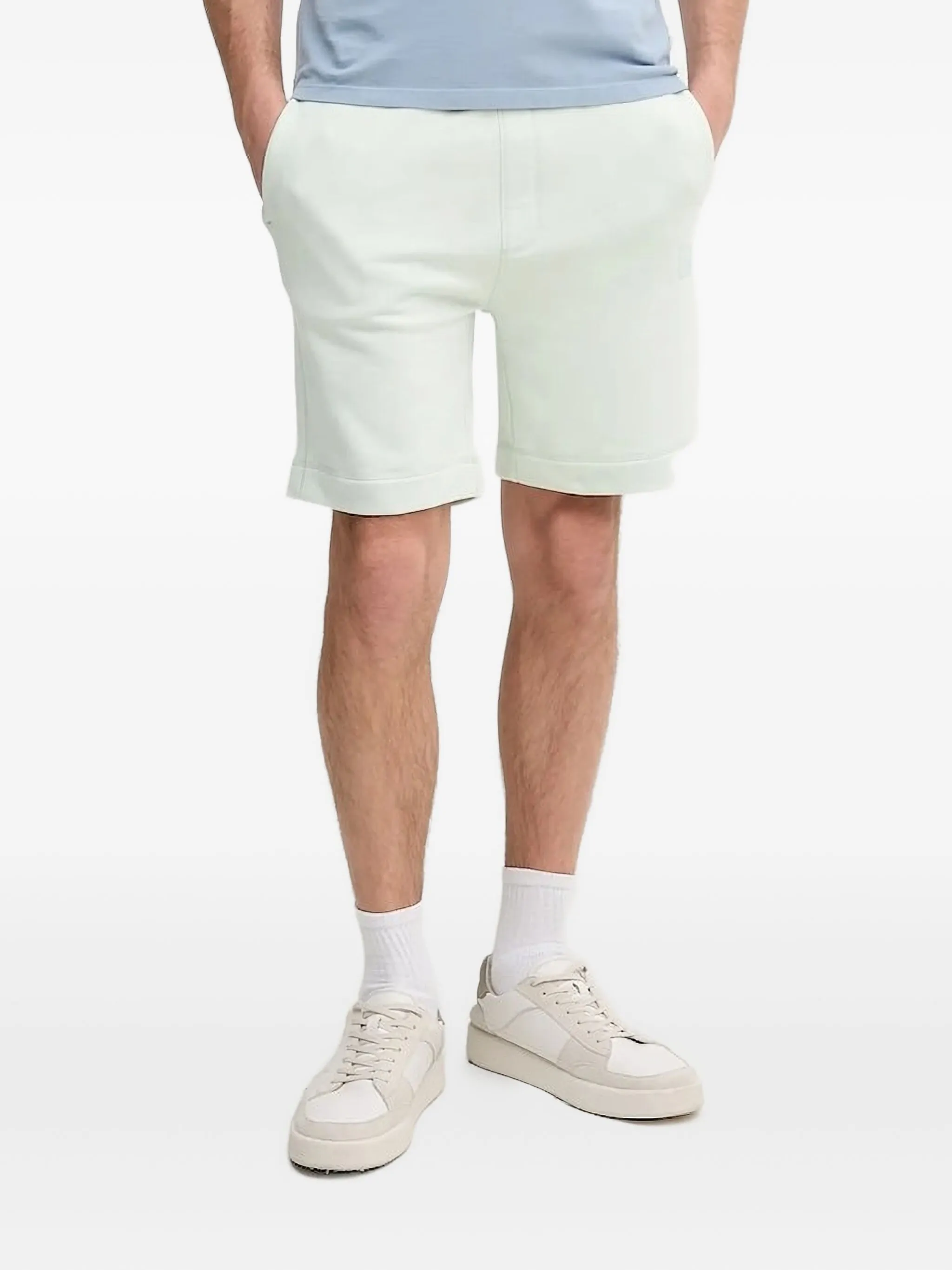 

Спортивные шорты с логотипом Boss, зеленый