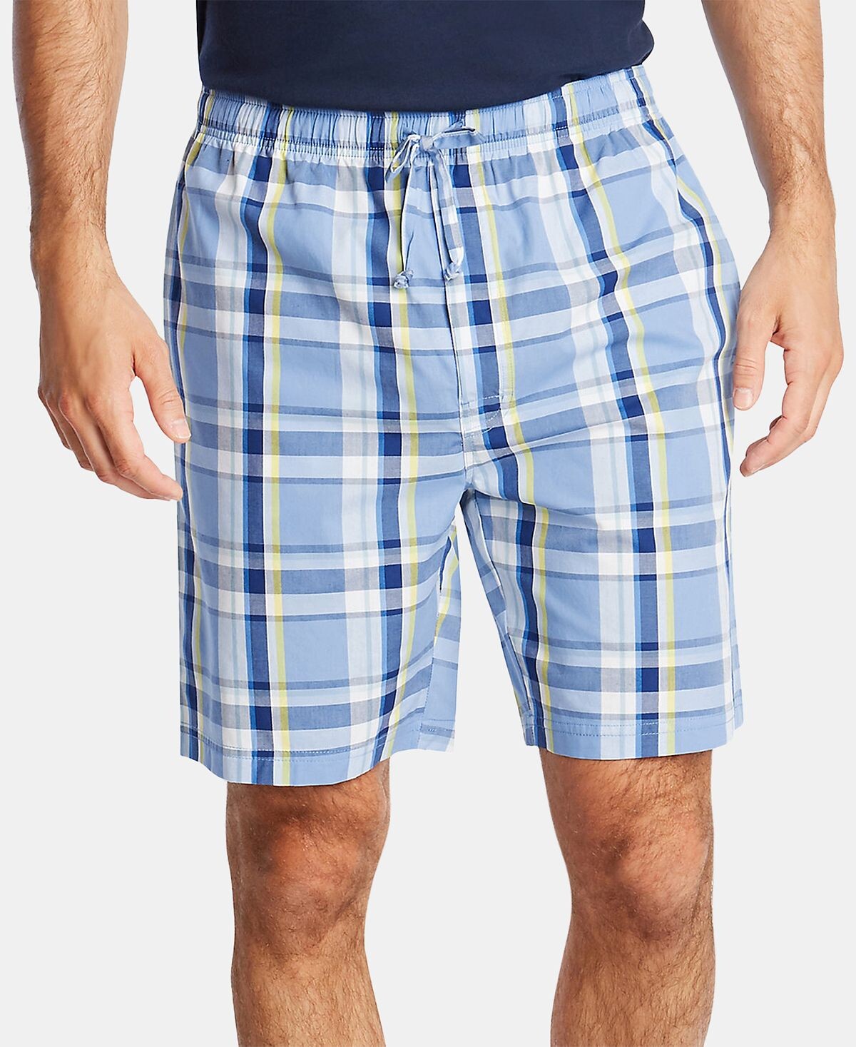 

Мужские хлопковые пижамные шорты в клетку Nautica