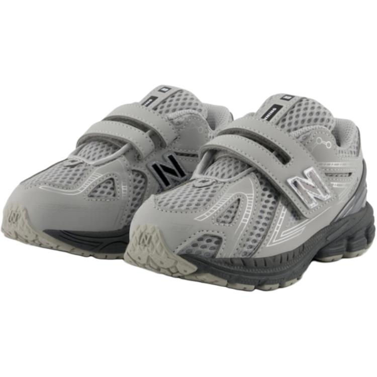 1906 дышащие низкие детские туфли gray New Balance, серый — фото 3