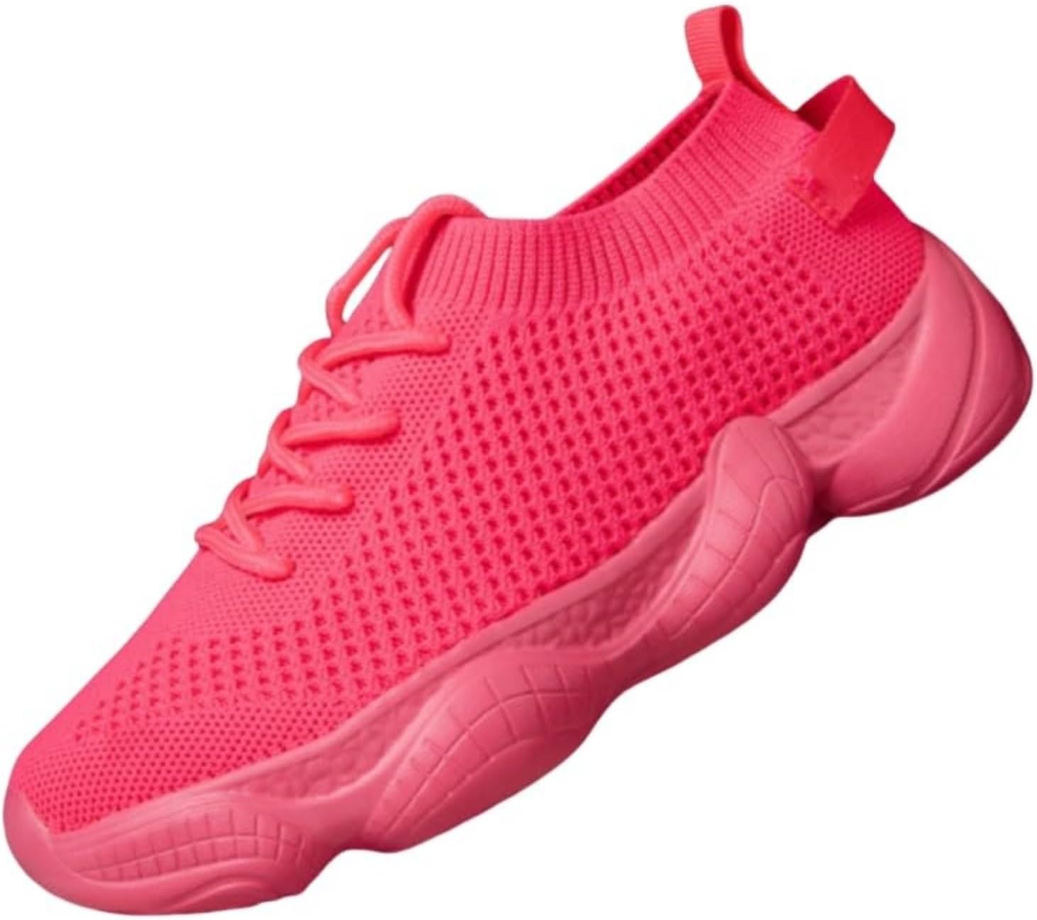 

Кроссовки для мужчин и женщин, легкие с сеткой, удобные для прогулок, для тенниса и тренировок, мягкая подошва, противоскользящие, для работы и путешествий, модная обувь Kubbon, красный