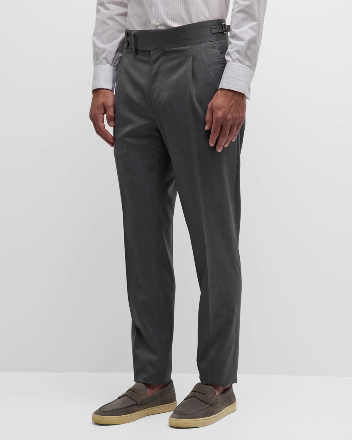 

Мужские брюки Casalnuovo Suit Isaia, цвет Gray
