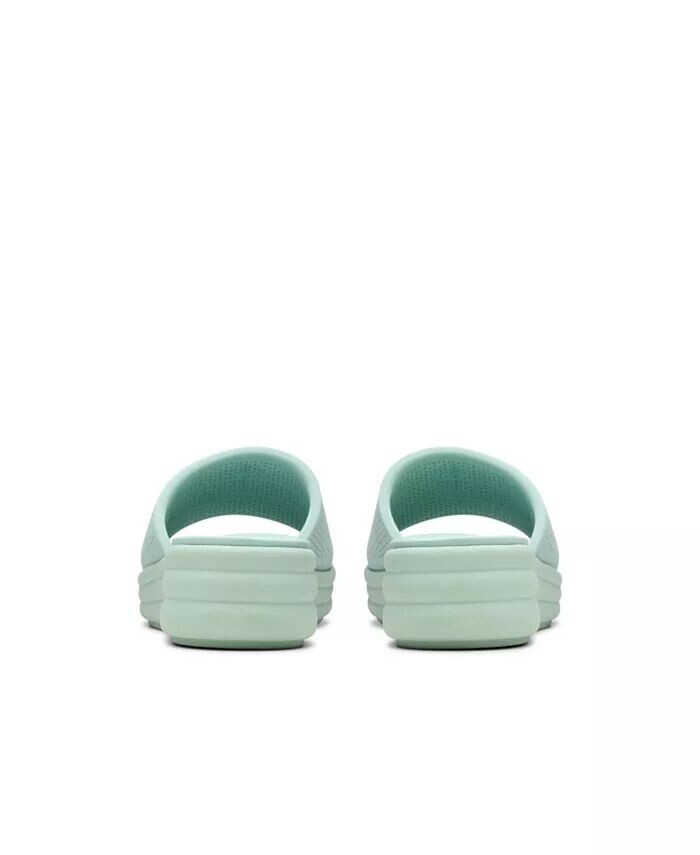 Женские сандалии на плоской подошве Cloudsteppers Drift Twist Slip-On Clarks, зеленый — фото 3