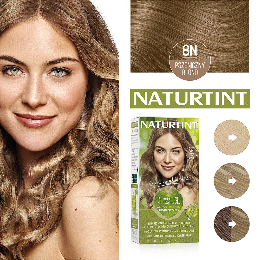 Naturtint, натуральная краска для волос Пшеничный Блонд 8Н, 170 мл — фото 2