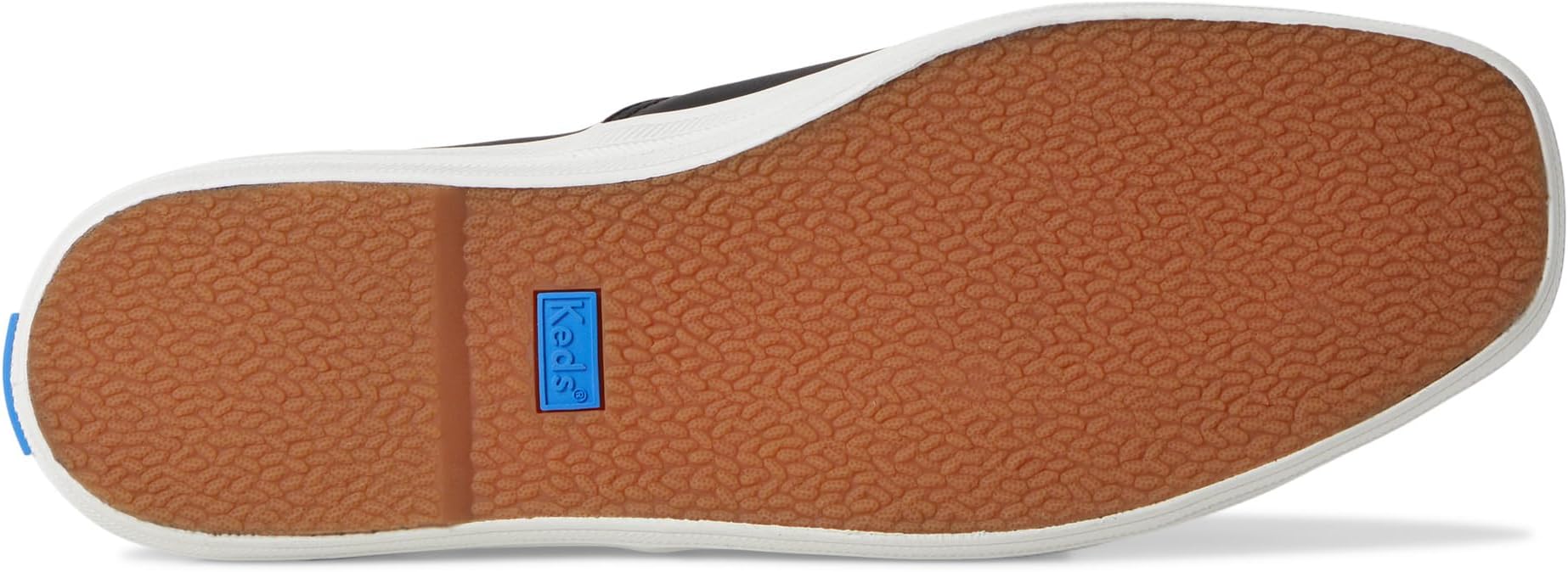 Кроссовки Keds Keds Champion Square Toe Slip-On, цвет Black Soft Leather — фото 3