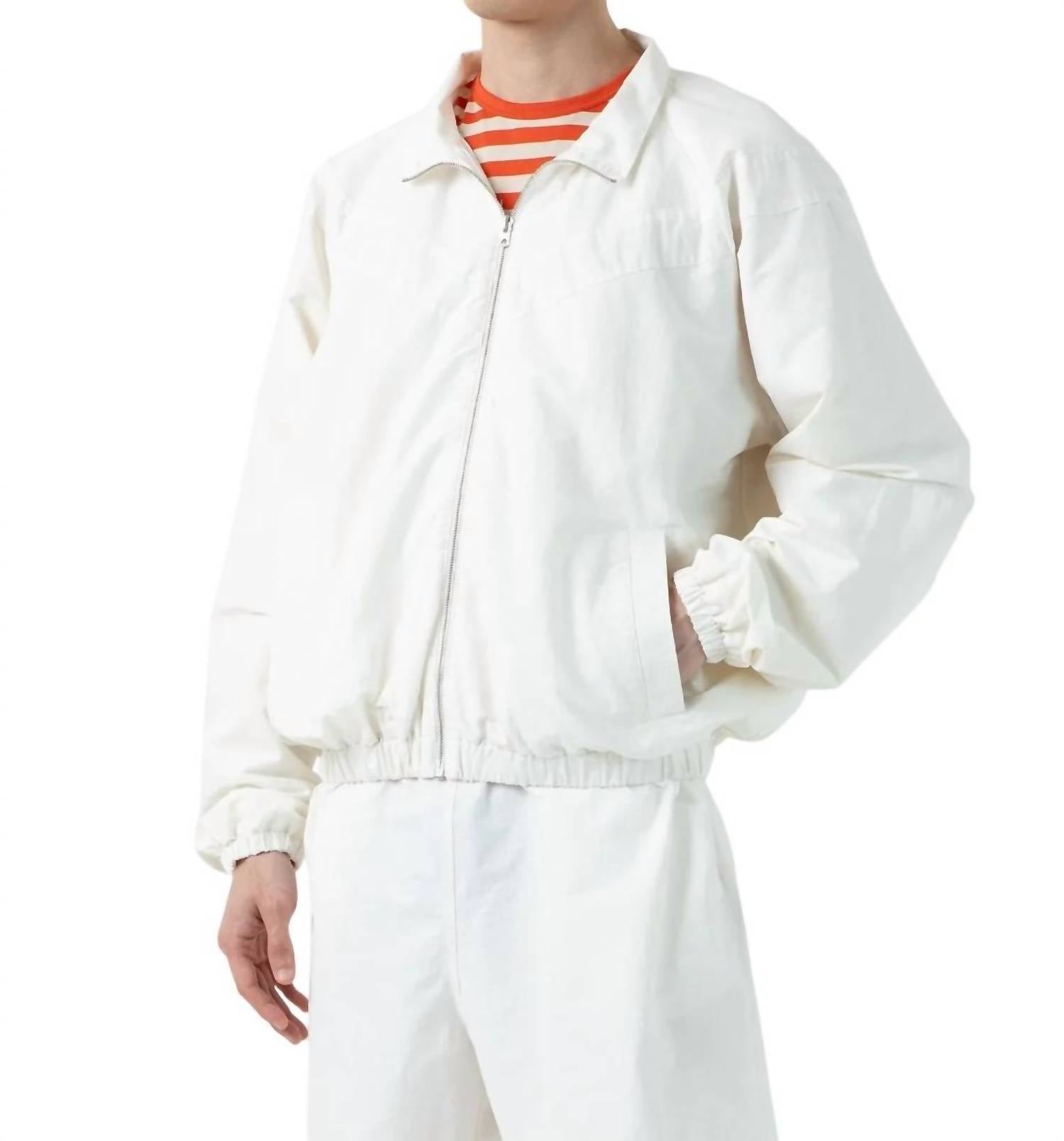 

Куртка армейская из ткани Ripstop в цвете Off-White Sunspel
