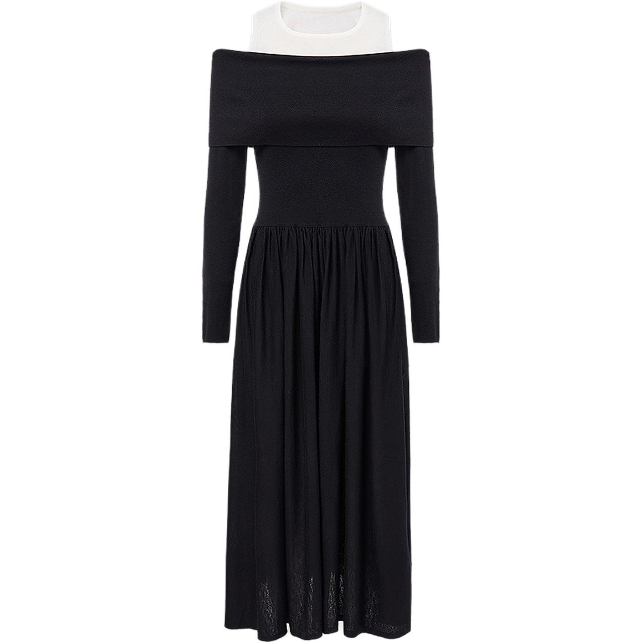 

Karl Lagerfeld FW25 платье с длинными рукавами женское KARL LAGERFELD / Karl Lagerfeld Jeans, черный