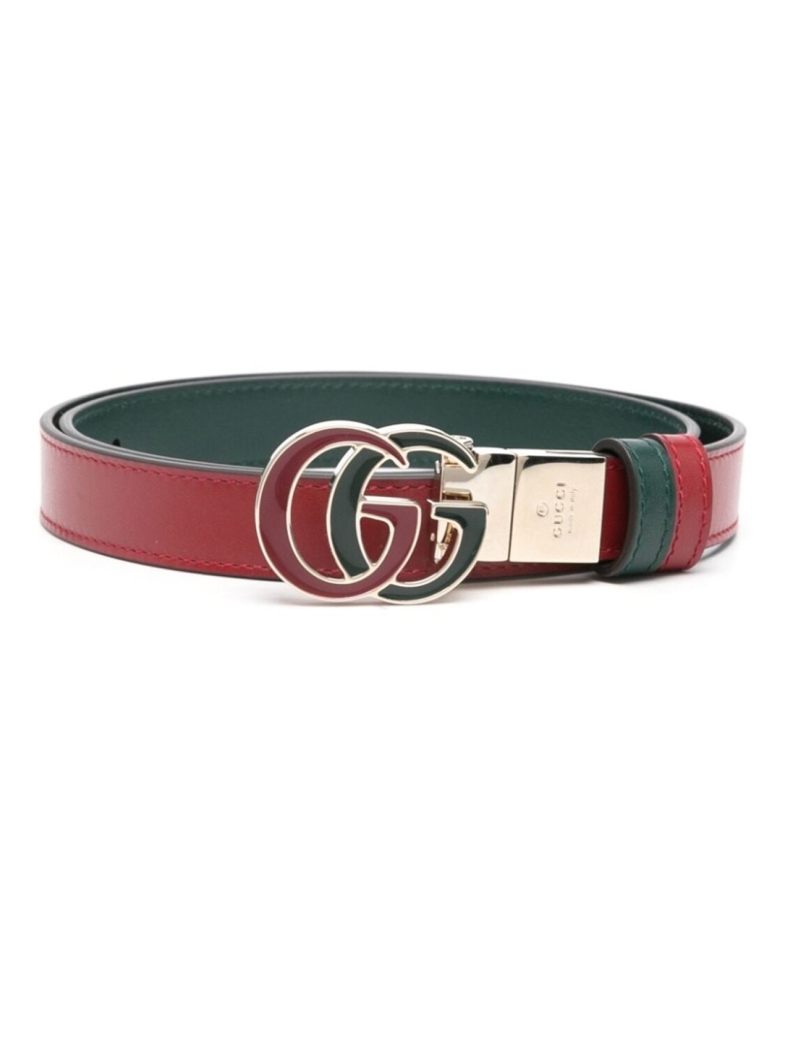 

Gucci ремень с пряжкой GG, красный