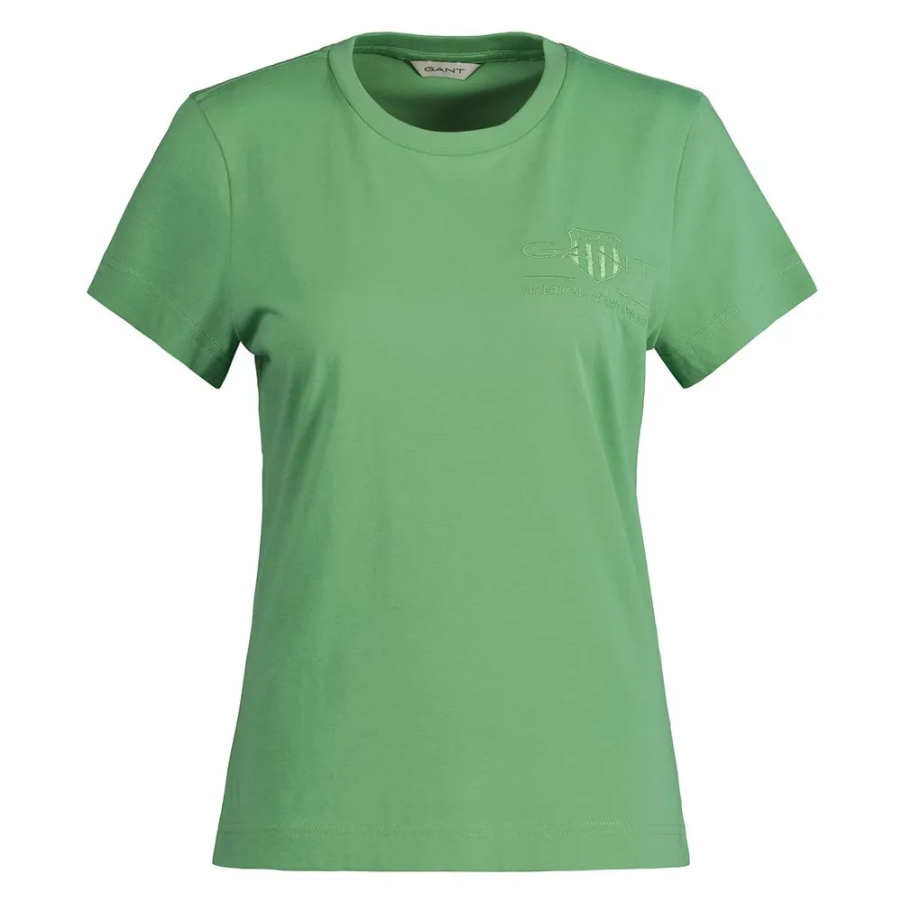 

Футболка Gant Reg Tonal Shield, зеленый