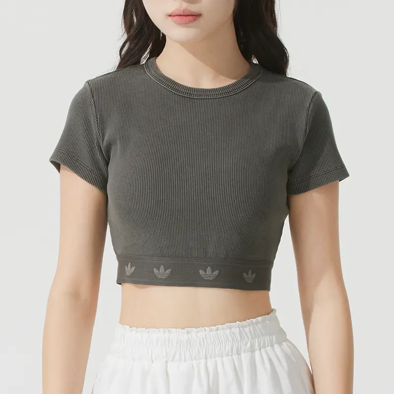 Adidas Originals Футболка Top SS25 женская black — фото 3