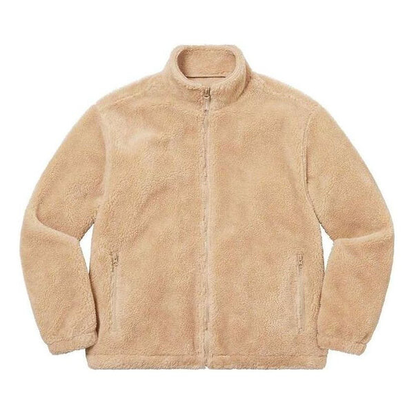 

Куртка star fleece jacket 'beige black' Supreme, бежевый