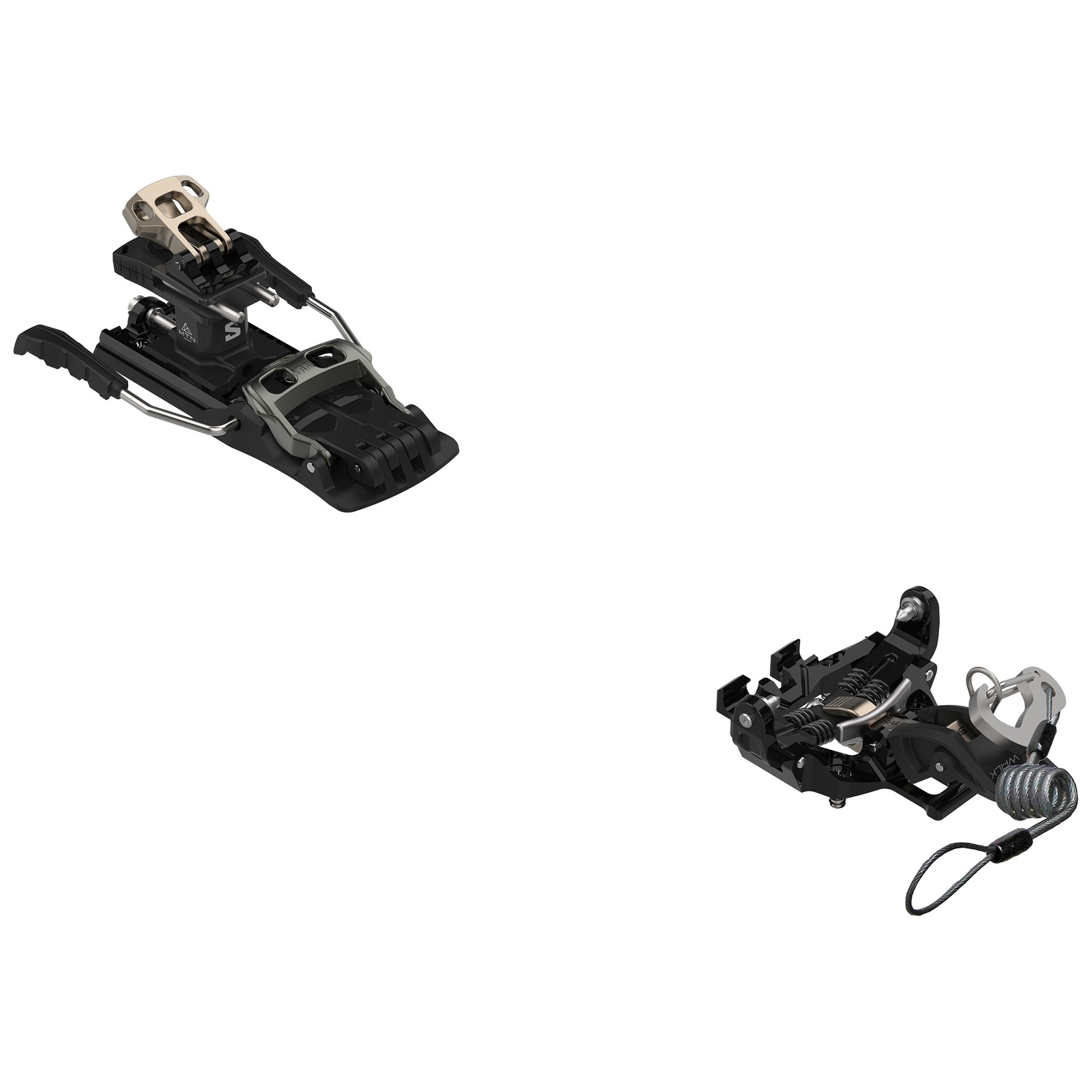 

Крепления для лыж Salomon MTN Pure plus с тормозом и страховочным тросом, Standard