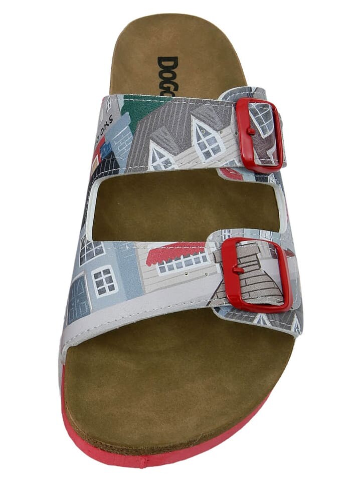 Сандалии на плоской подошве Dogo Stella Sandalen - Old Town, серый — фото 4