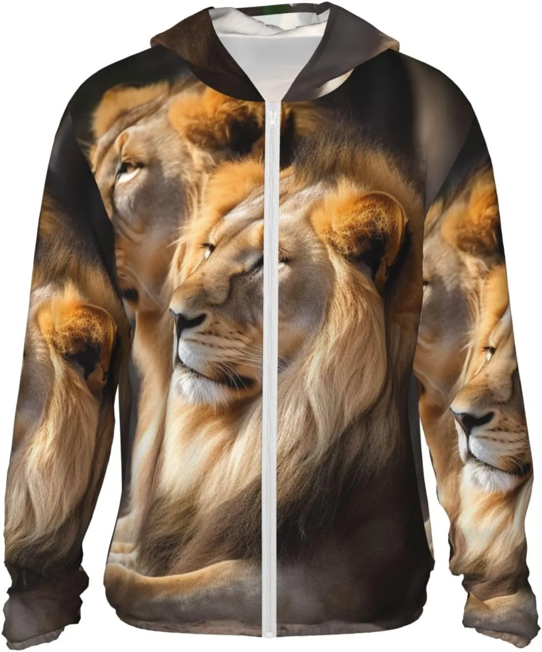 

Мужская футболка с защитой от солнца UPF 50+ Two Lions, легкая, с длинным рукавом BWLHJKE