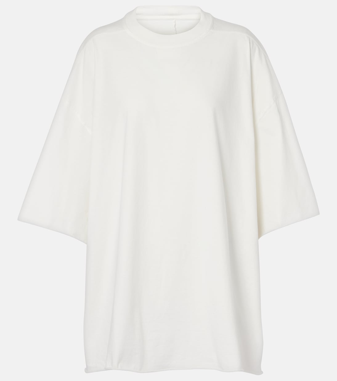 

Футболка Томми из хлопкового джерси Rick Owens, Milk