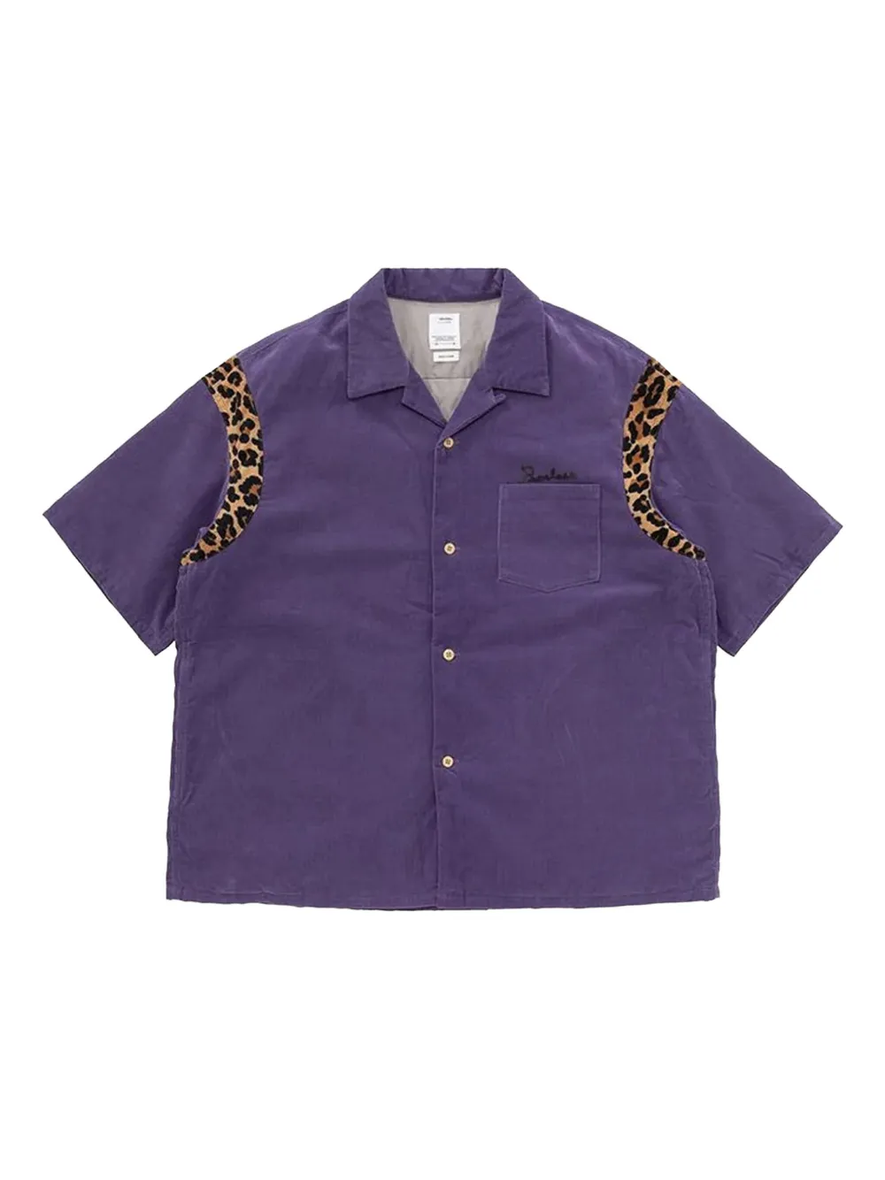 

Рубашка Wallis Down visvim, фиолетовый