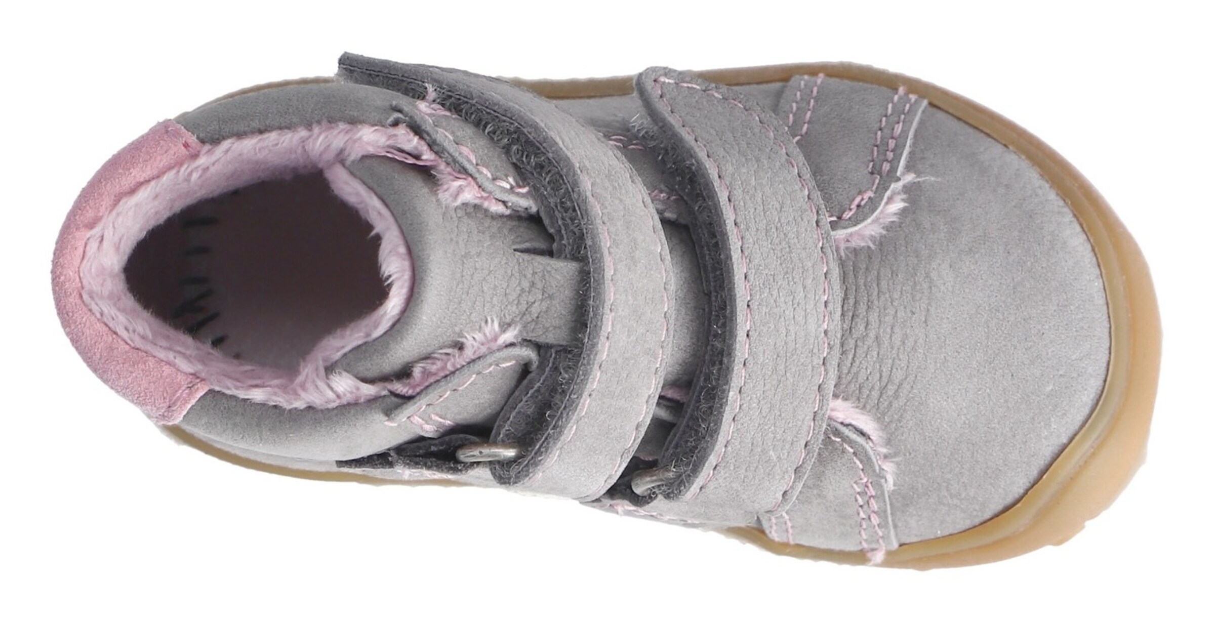 PEPINO by RICOSTA First-Step Shoes в сером цвете — фото 3
