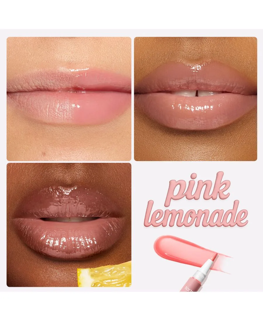 Лимитированная серия блеска для губ Maracuja Juicy Lip Gloss с подвеской, 0,1 унции Tarte, розовый lemonade — фото 4