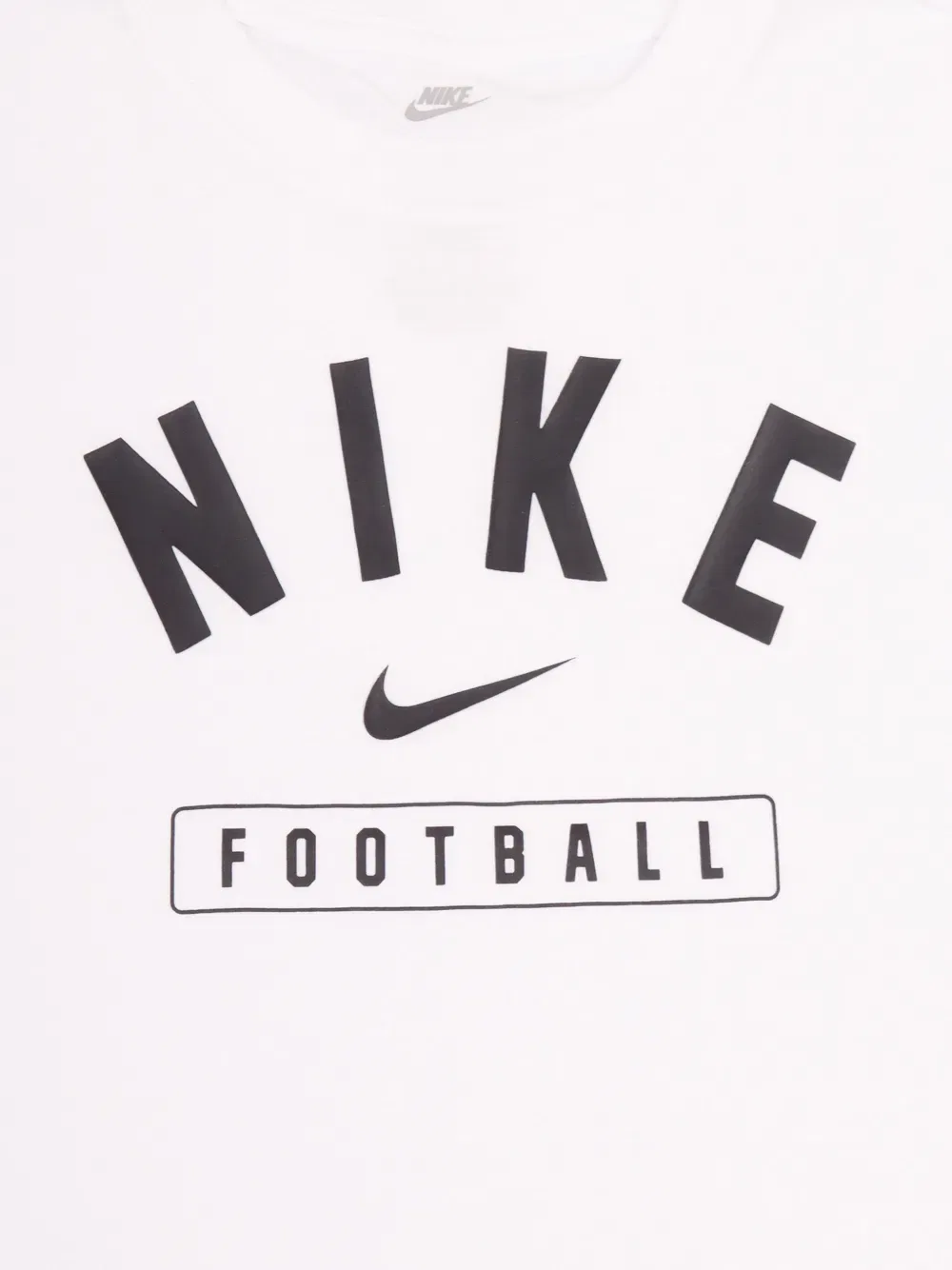 Футболка с коротким рукавом и принтом логотипа Nike, белый — фото 3