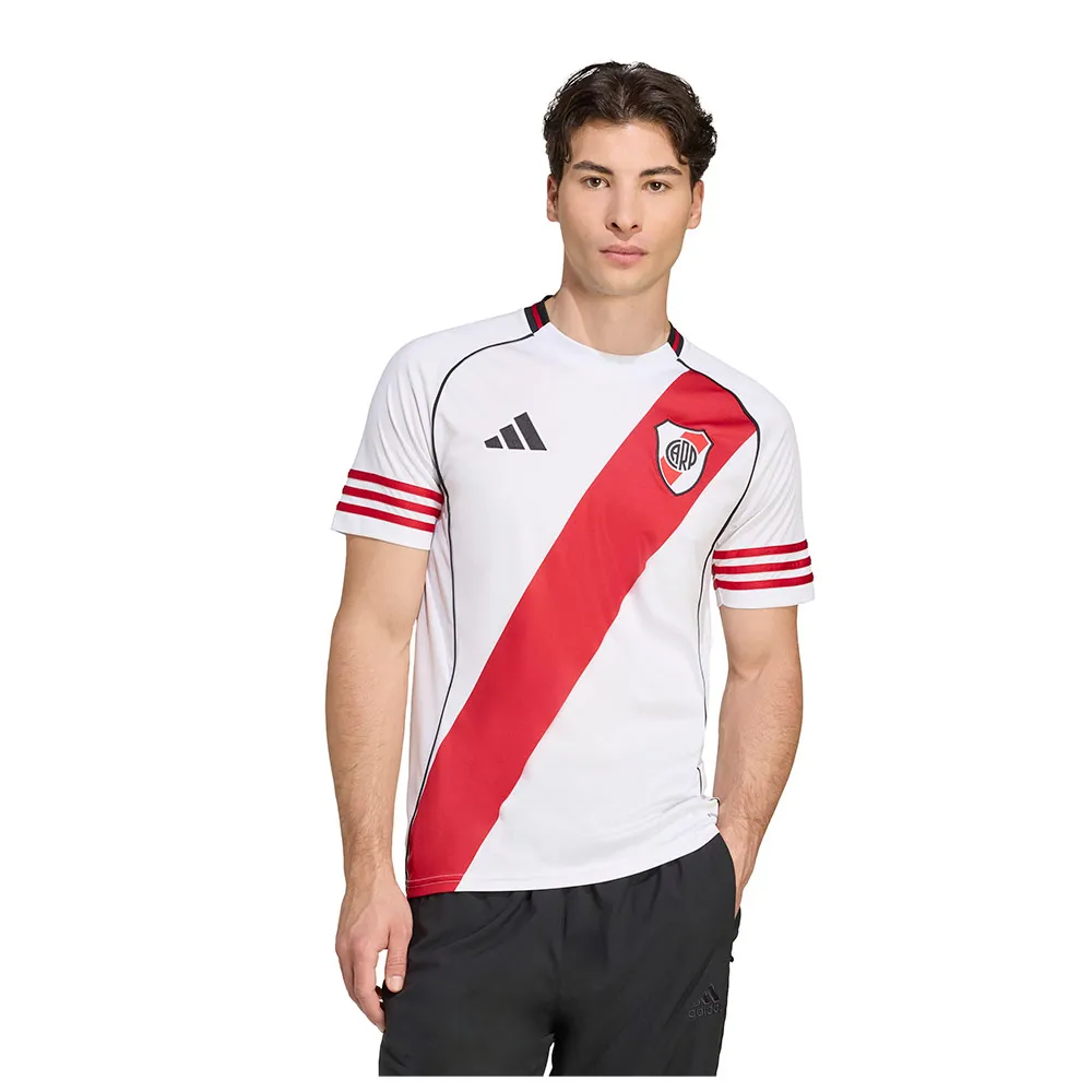 

Футболка с коротким рукавом adidas River Plate 25/26 home, белый