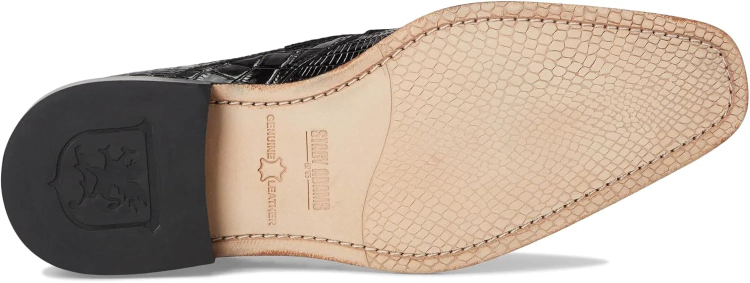 Мужские оксфорды Stacy Adams Tristano Bike Toe на шнуровке с мыском, Black — фото 4