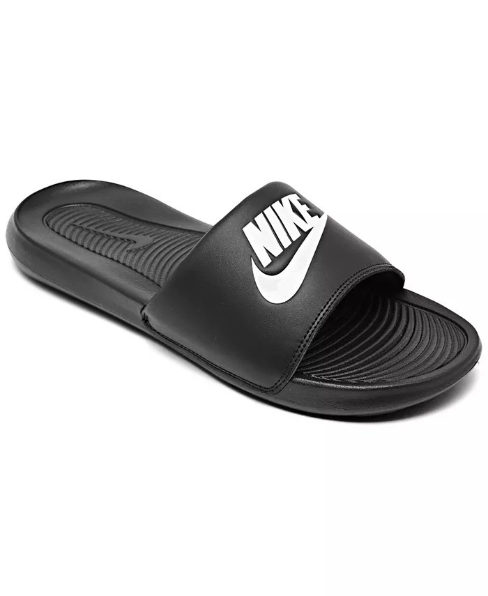 

Мужские сандалии Victori One Slide от Finish Line Nike, черный