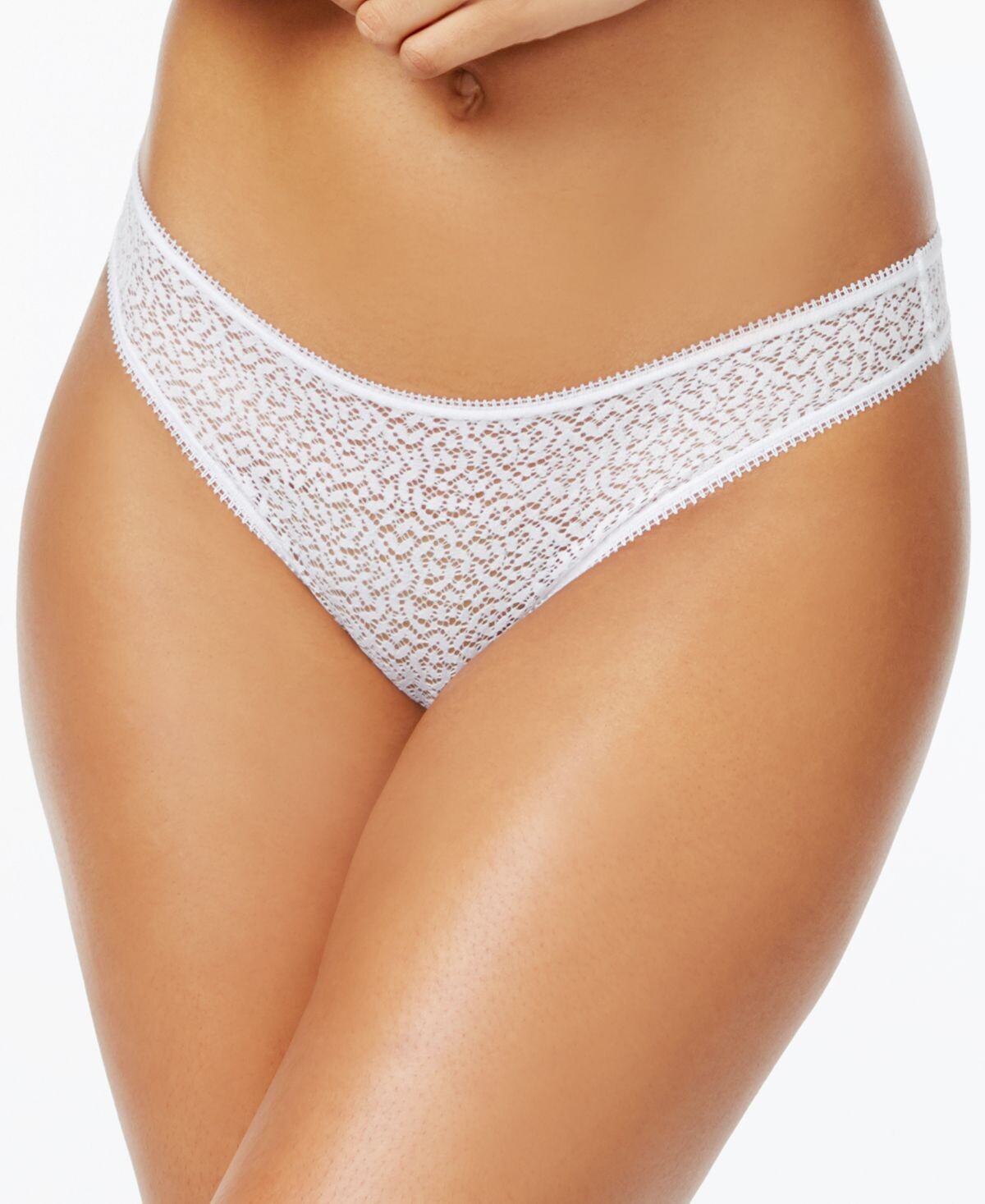 

Современное нижнее белье-стринги с кружевной атласной отделкой DK5013 DKNY
