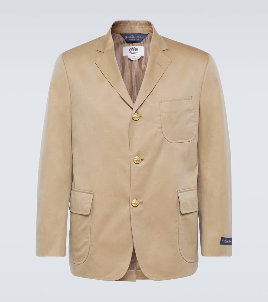 

Блейзер Brooks Brothers из габардина Junya Watanabe, Beige