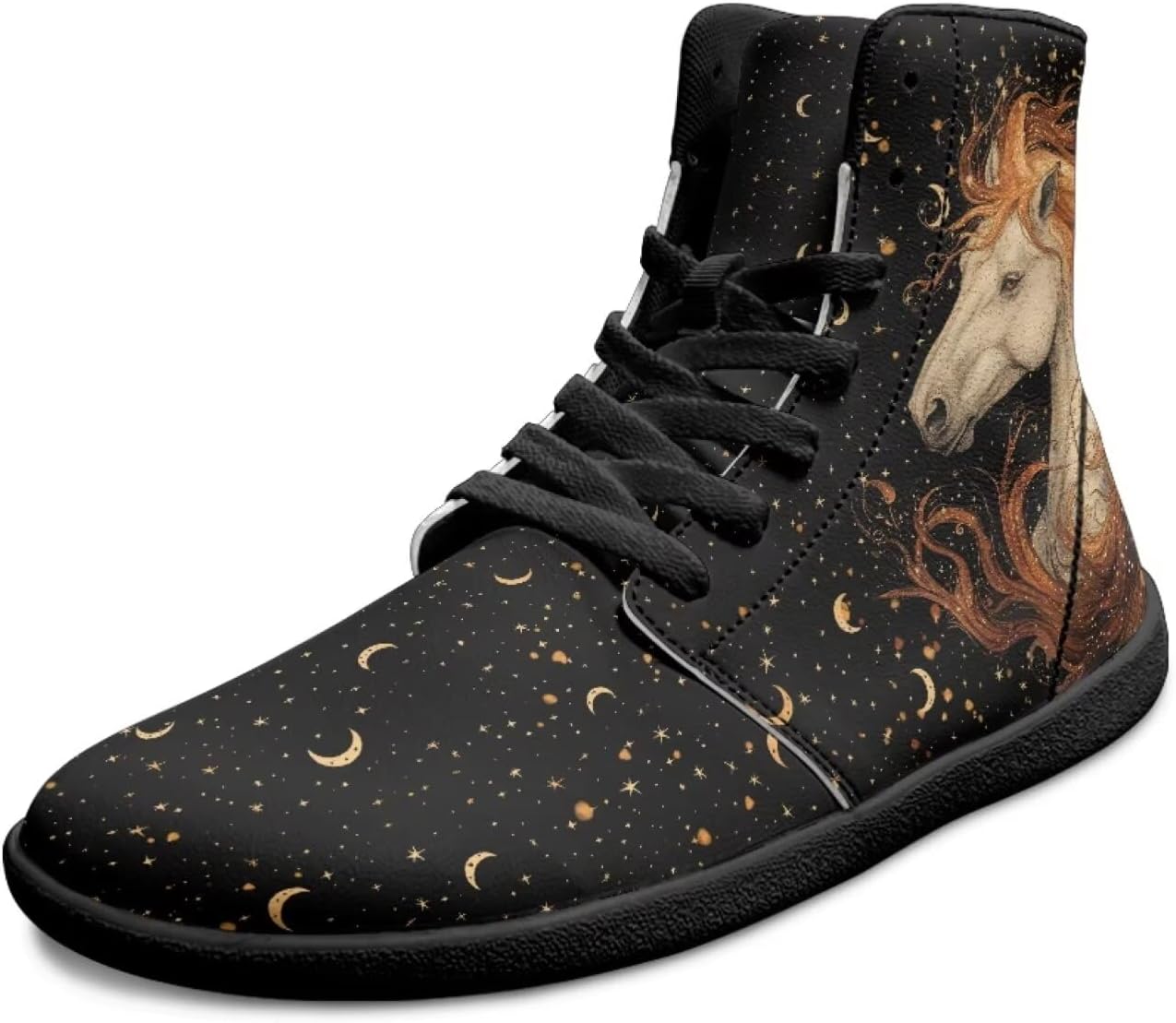 

Мужские широкие кроссовки Binienty для ходьбы, высокие минималистичные кеды с противоскользящим покрытием и нулевым перепадом высоты подошвы, спортивные кроссовки, размеры US 6-14, белый