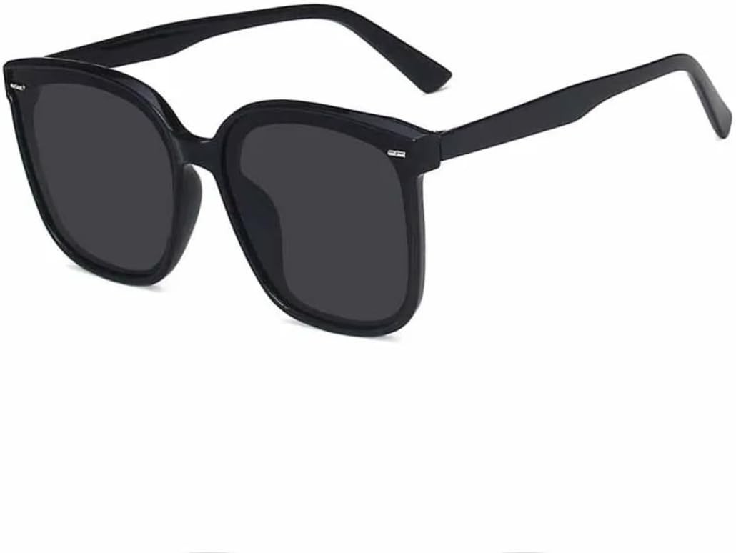 

Солнцезащитные очки с защитой UV400 | Большая оправа, линзы конфетных цветов | Для женщин и мужчин, для занятий спортом на открытом воздухе и вождения DSVIGF, Black Gray