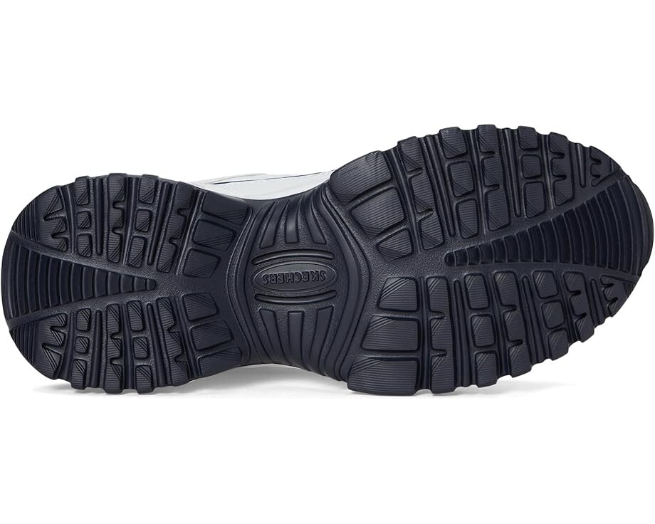 Кроссовки SKECHERS Afterburn E'Lite Grill Corporal Hands Free Slip-In, цвет White/Navy — фото 3