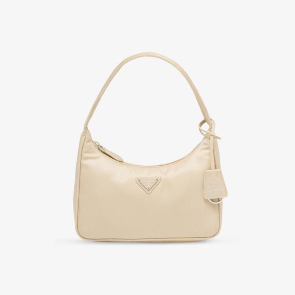 

Сумка на плечо Re-Nylon из переработанного нейлона Prada, цвет neutral