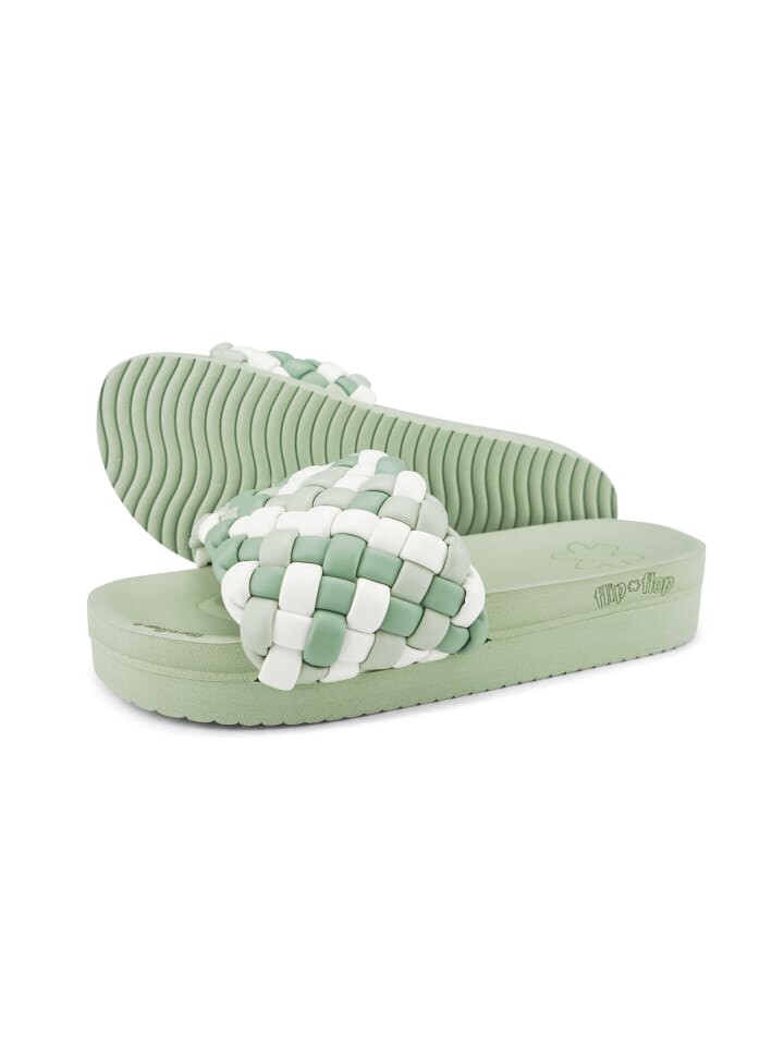 Сабо Flip Flop, цвет matcha grün