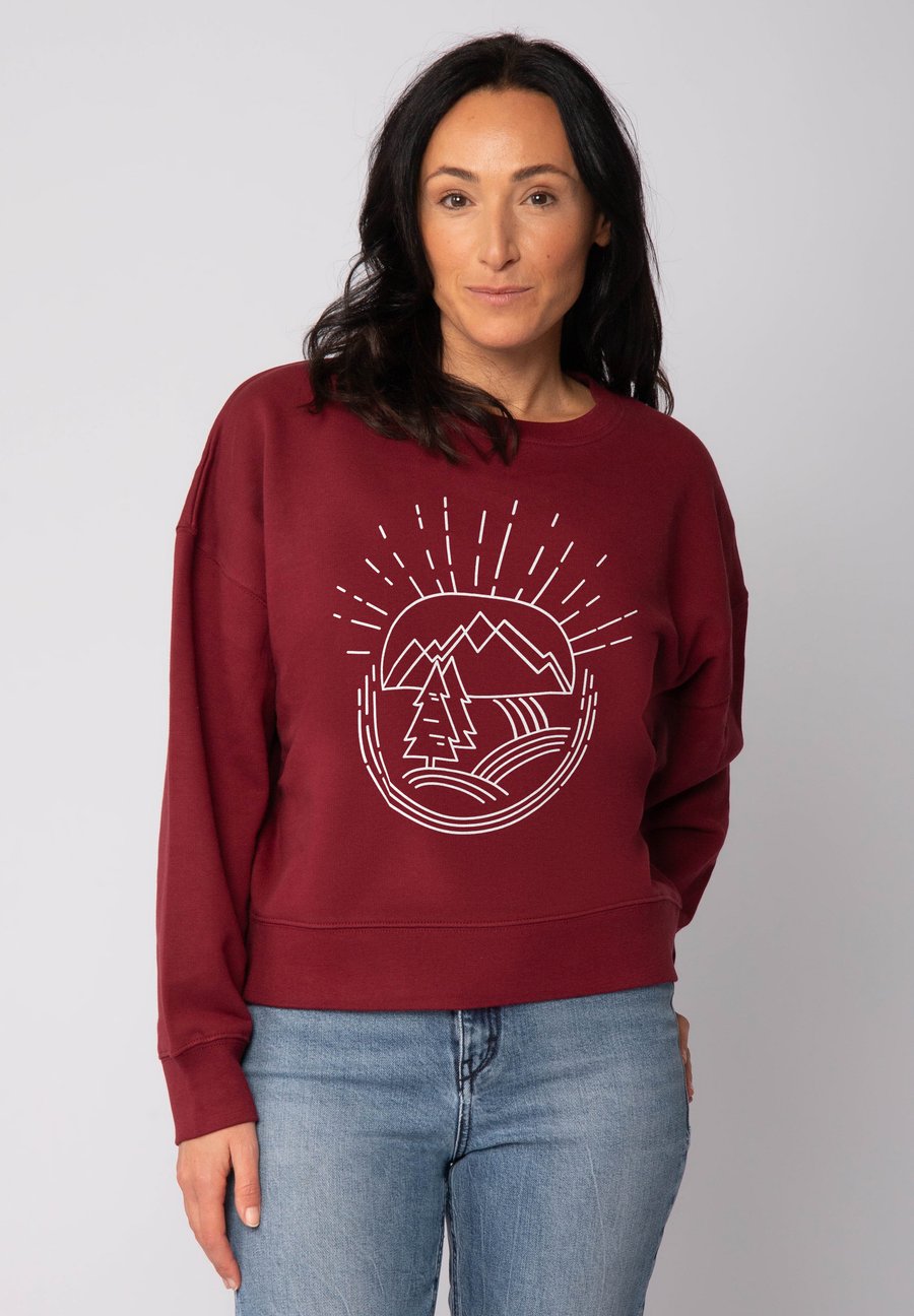 

Толстовка watapparel NATUR IST SCHÖN, Burgundy/Dark Red, Красный, Толстовка watapparel NATUR IST SCHÖN, Burgundy/Dark Red