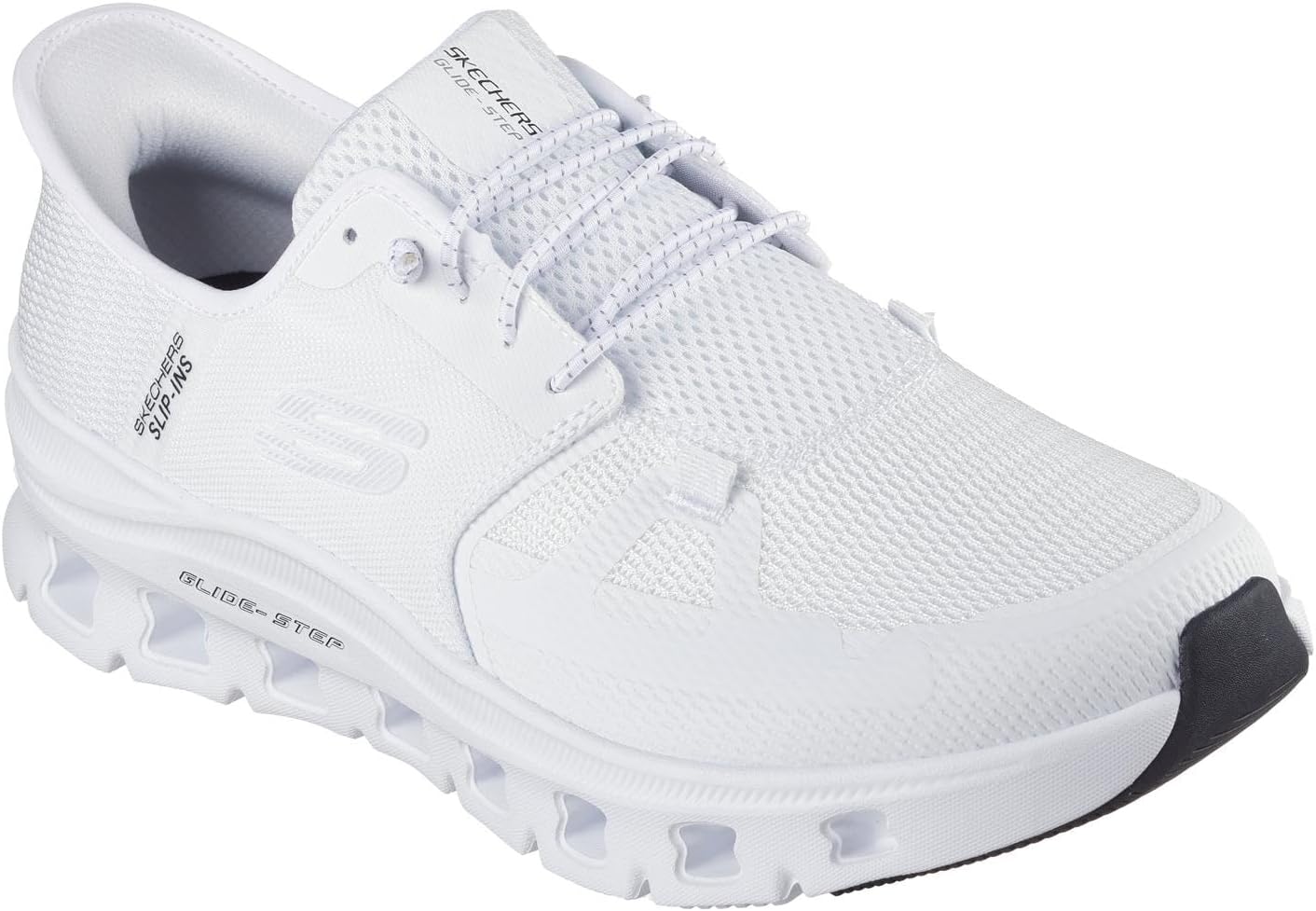 Мужские кроссовки Skechers Glide-Step Pro без шнурков, белый