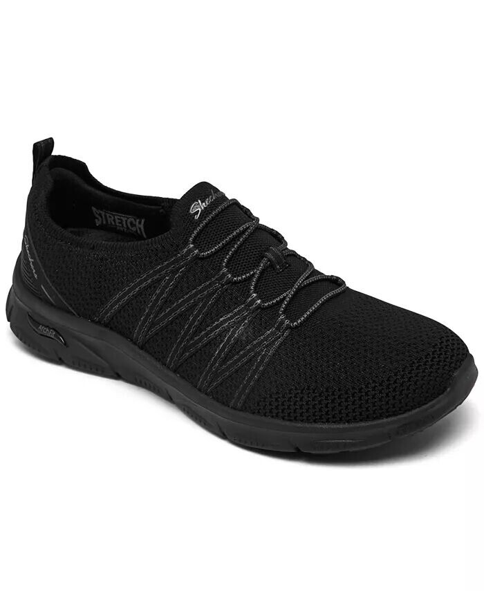 

Женские прогулочные кроссовки Arch Fit Sunny от Finish Line Skechers, черный