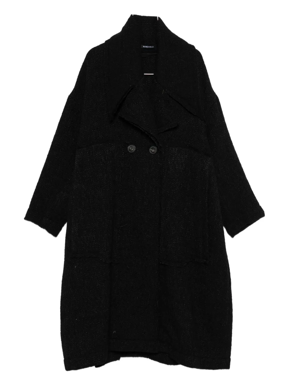 

Шерстяное пальто Rundholz, черный