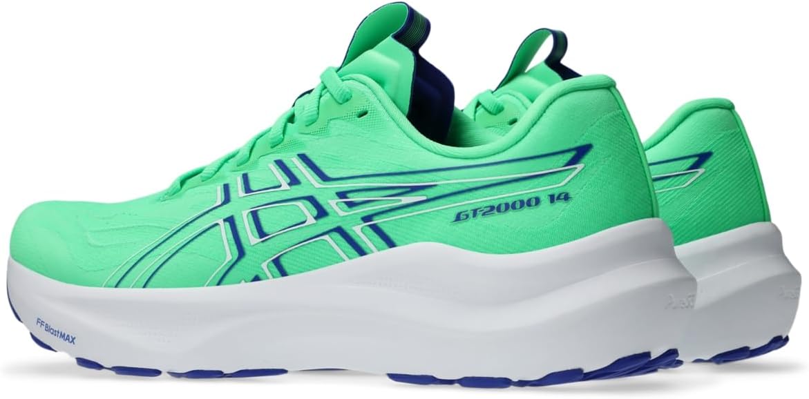 Беговые кроссовки ASICS GT-2000 14 для мужчин, Vital Green/Cobalt Burst — фото 3