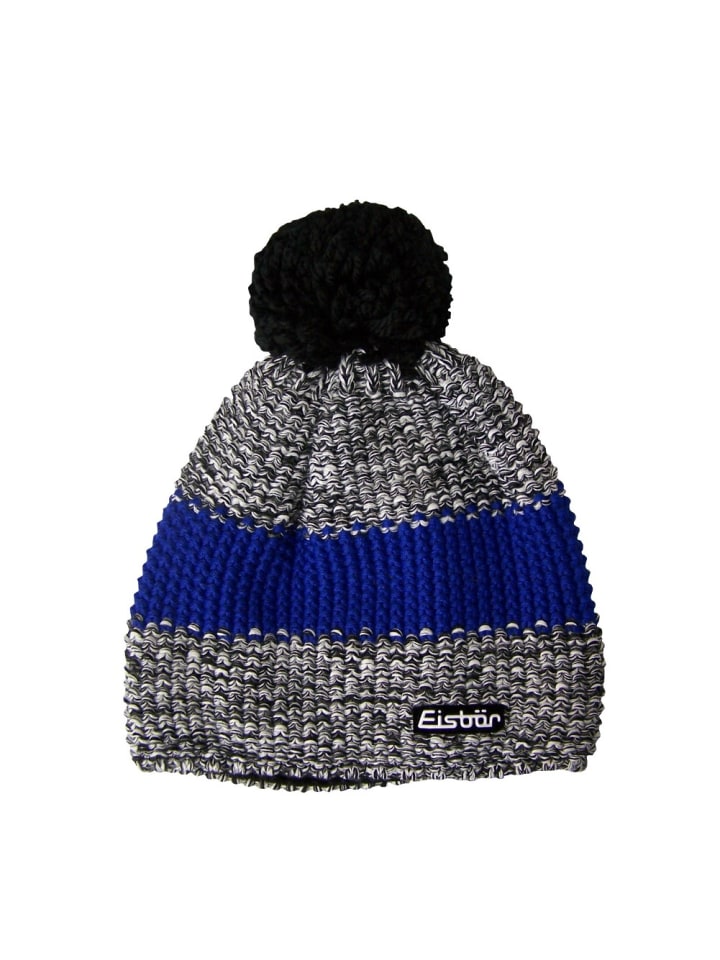 

Eisbär Стильная шапка с помпоном синего цвета